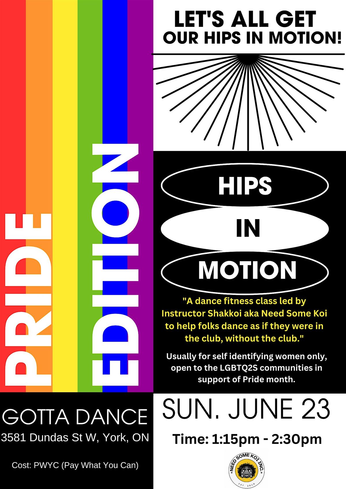 Hips in Motion - PRIDE EDITION