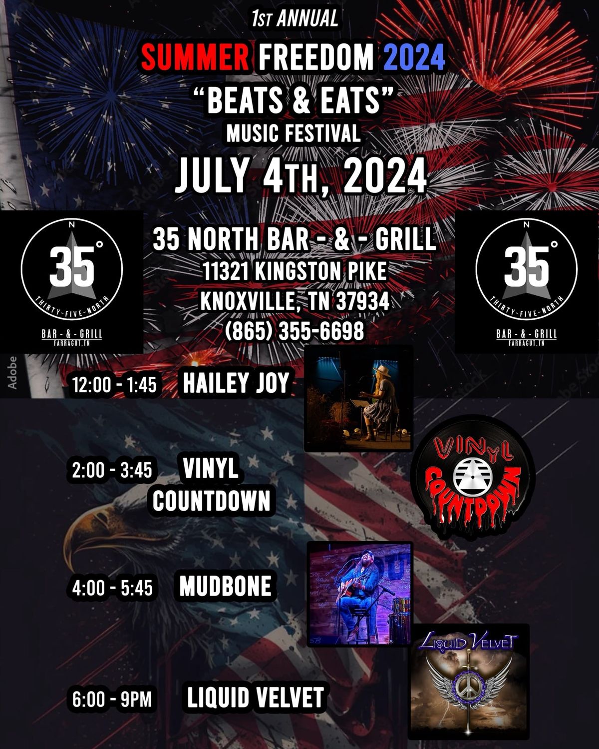 Vinyl Countdown @35 North - 4th of July Festival