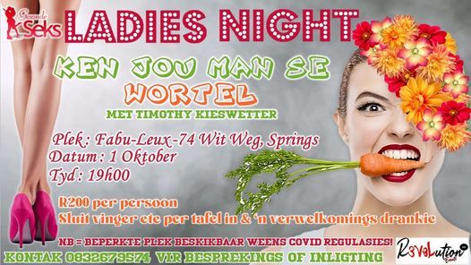 GIRLS NIGHT - Ken jou man se Wortel (Timothy Kieswetter Live)