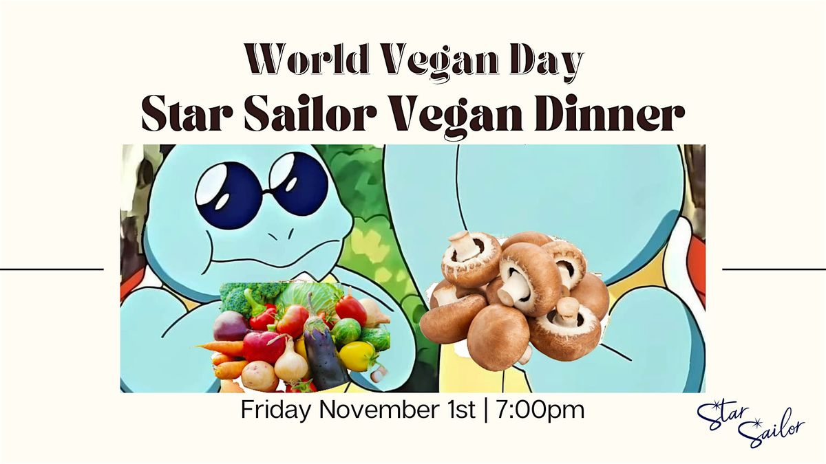 Exclusive Vegan Dinner for World Vegan Day