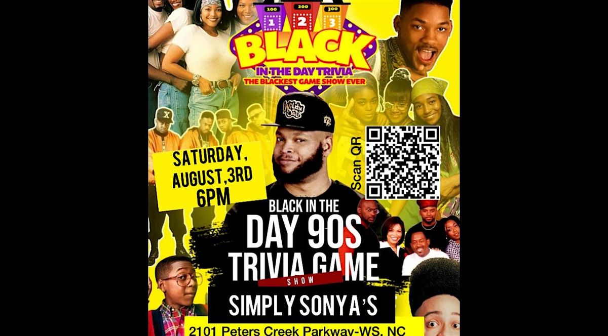 The Black In The Day 90s Trivia Game Show (Black Theater Festival Edition)