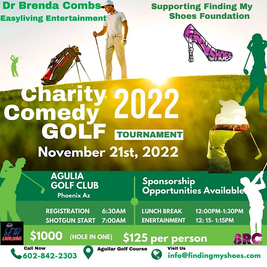 The Inaugural Comedy Show Golf Tournament Benefiting Finding My Shoes