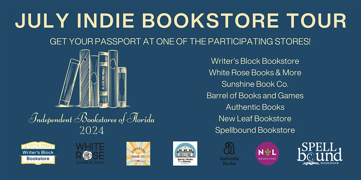 Passport to Orlando Indie Bookstore Tour