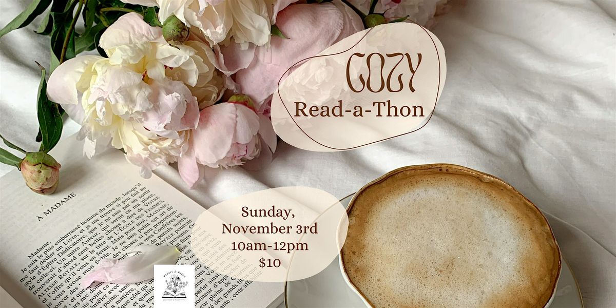 Cozy Read-a-Thon at Petals & Pages