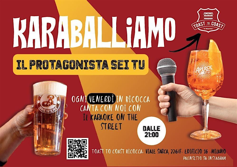 Bicocca Ogni VENERDI SERA Cena In Karaoke! Karaballiamo!