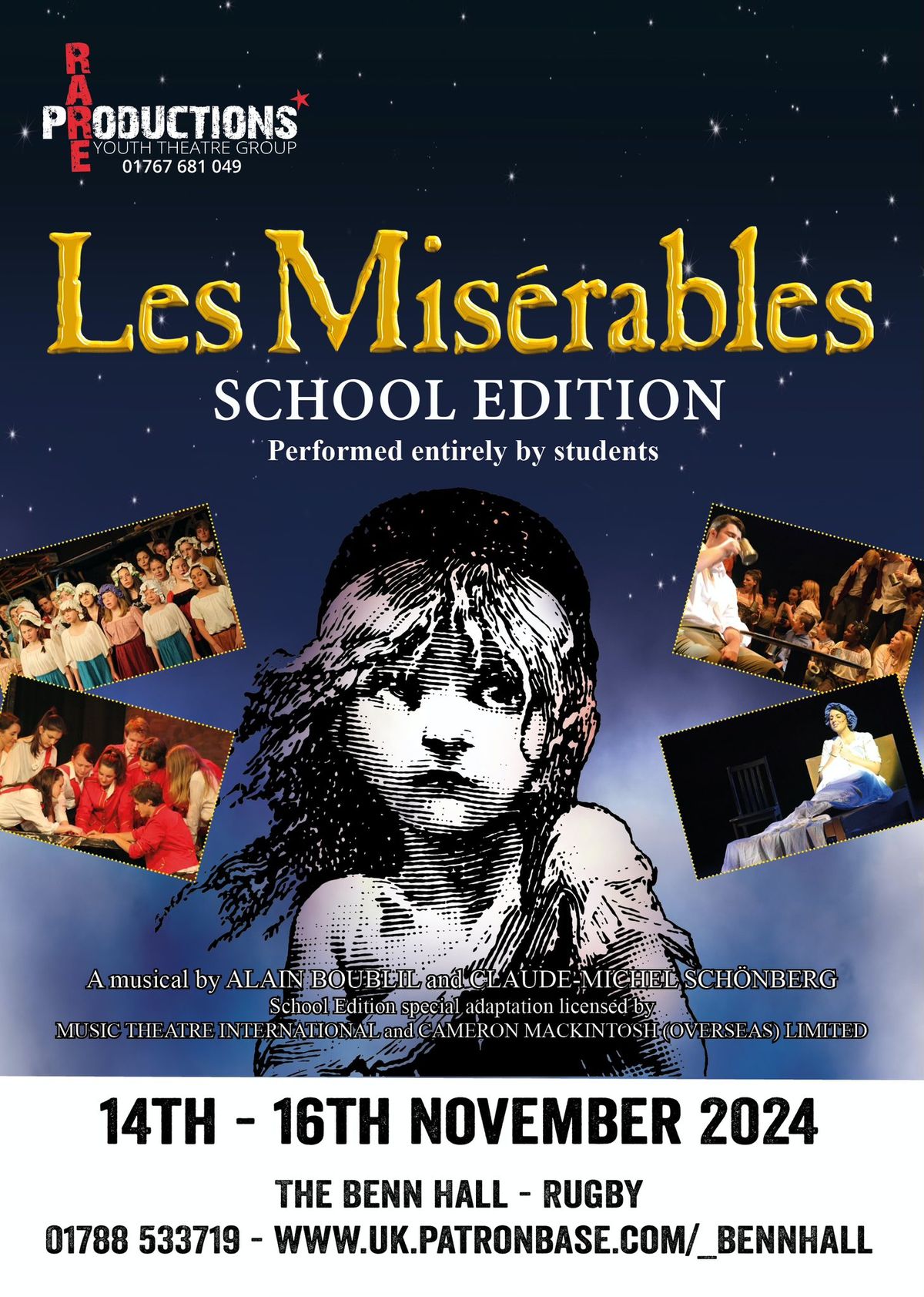 Rugby 'Les Mis' School Edition The Musical 