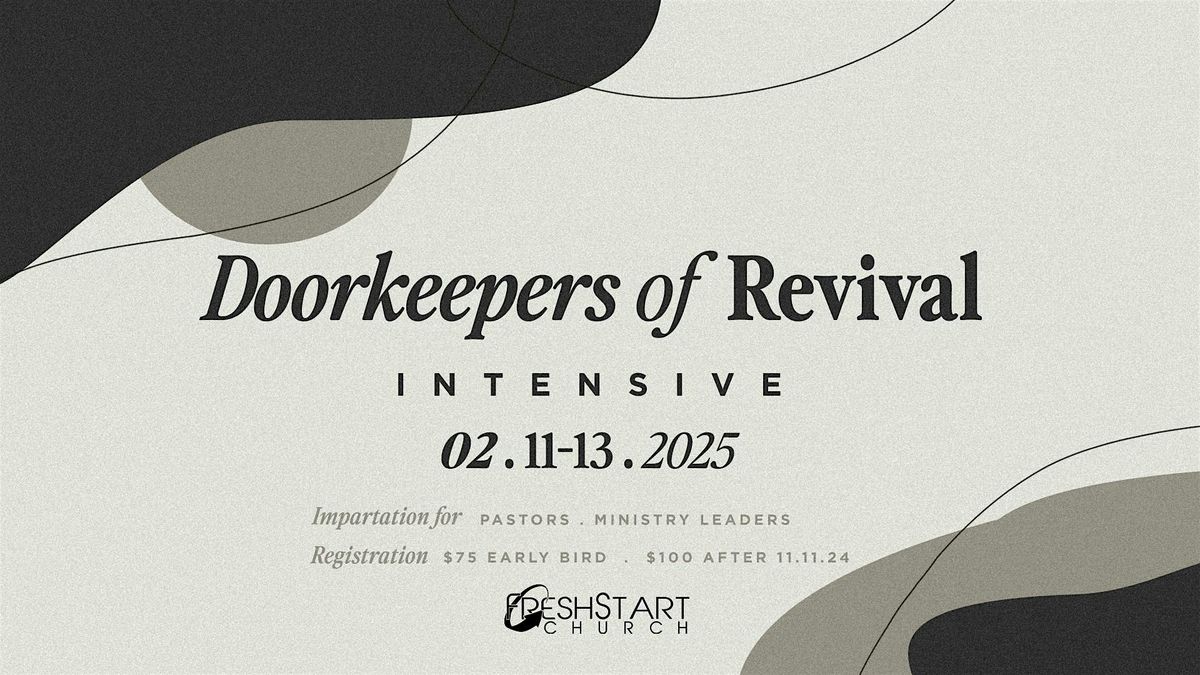 DoorKeepers of Revival Intensive