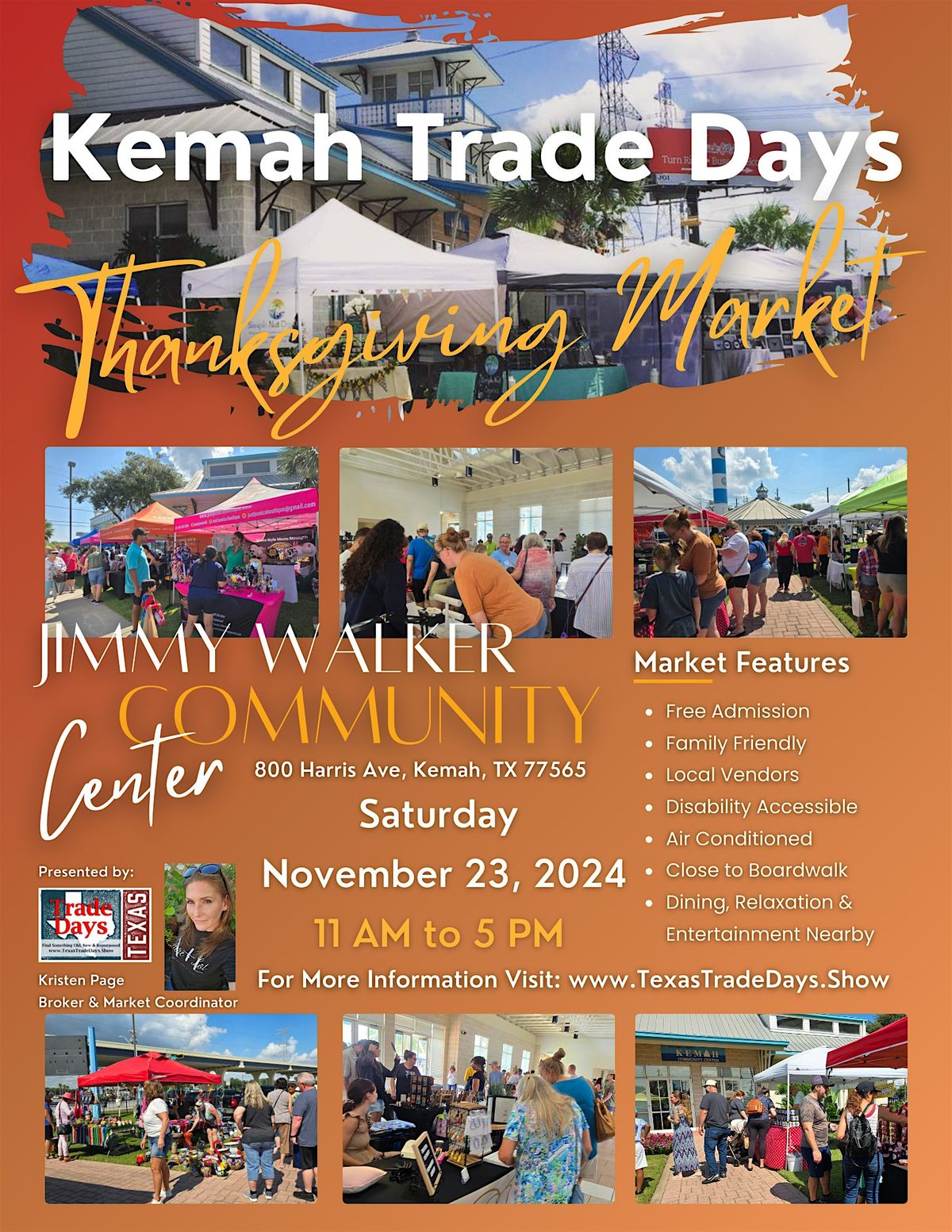 Kemah Trade Days | November Market