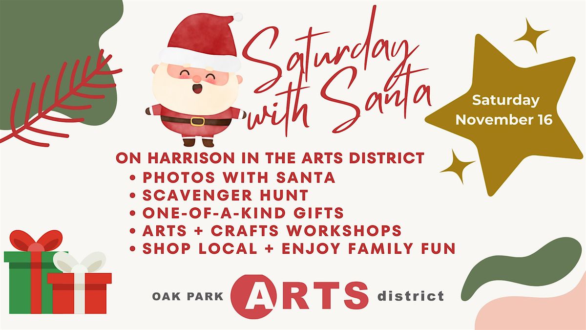 Santa Saturday - Shop local, Enjoy kids activities, & pictures with Santa!