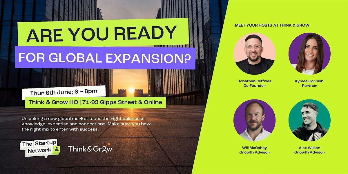 Are you ready for global expansion?
