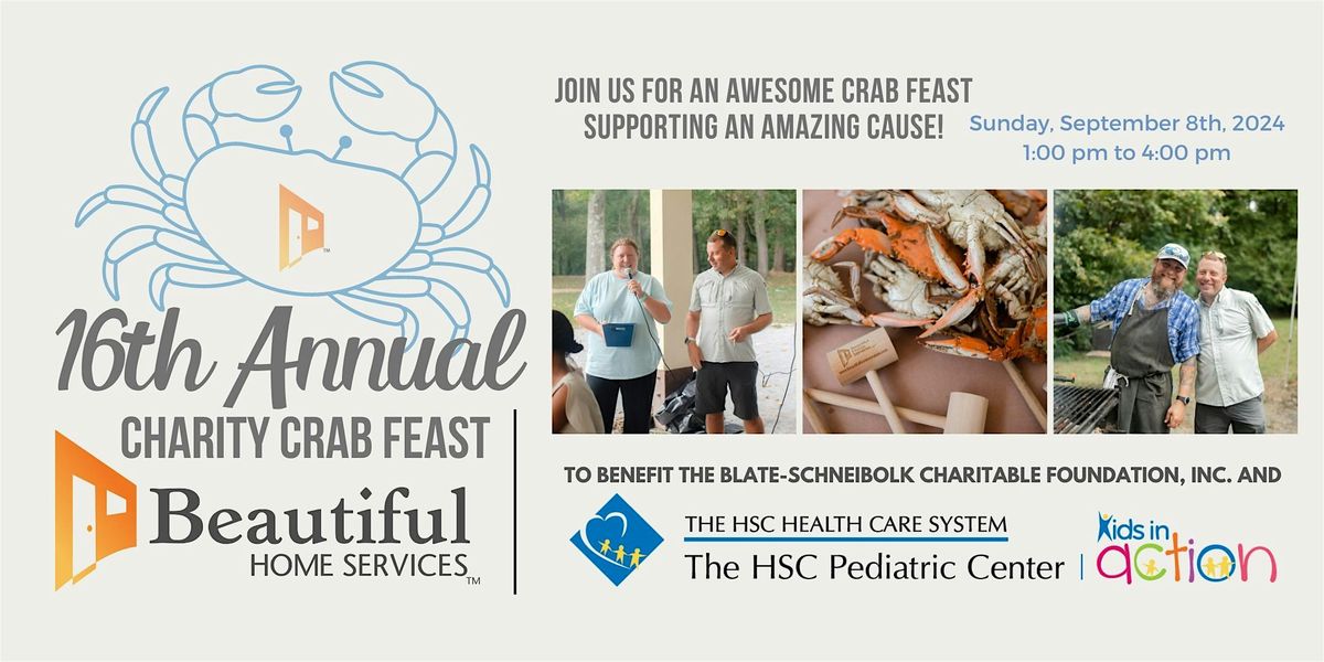 16th Annual Charity Crab Feast by Beautiful Home Services