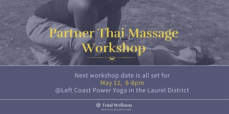 Partner Thai Massage Workshop