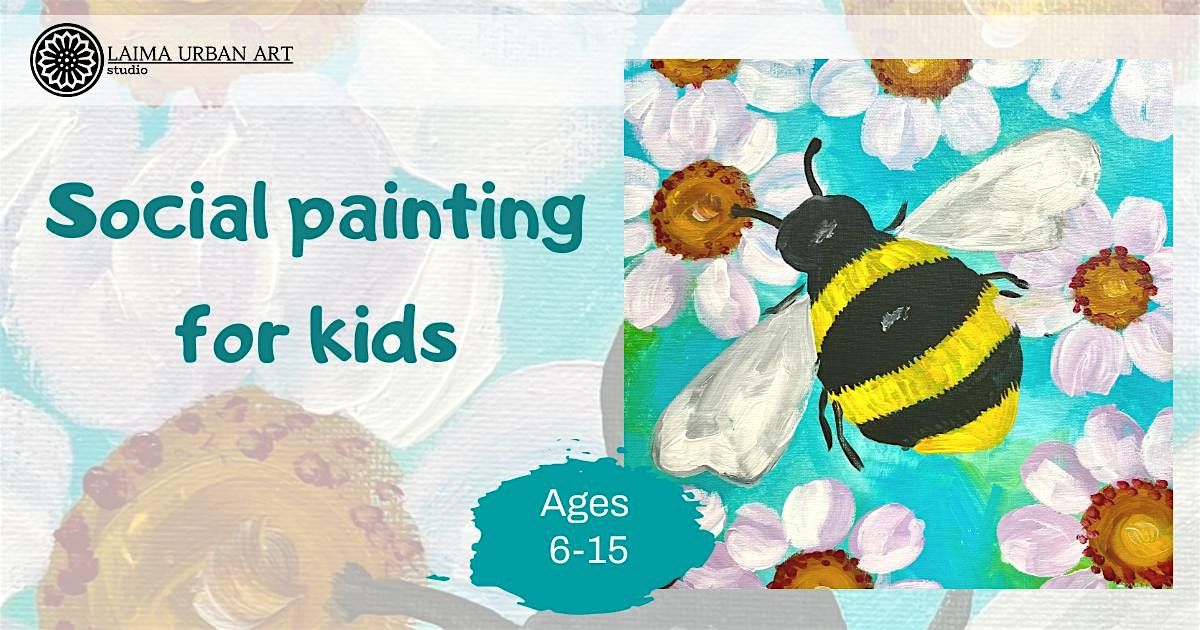 Social painting for kids