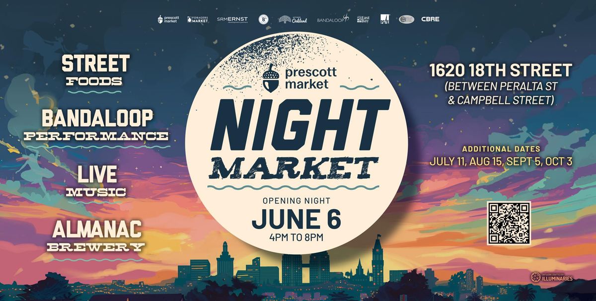 July Prescott Night Market | West Oakland