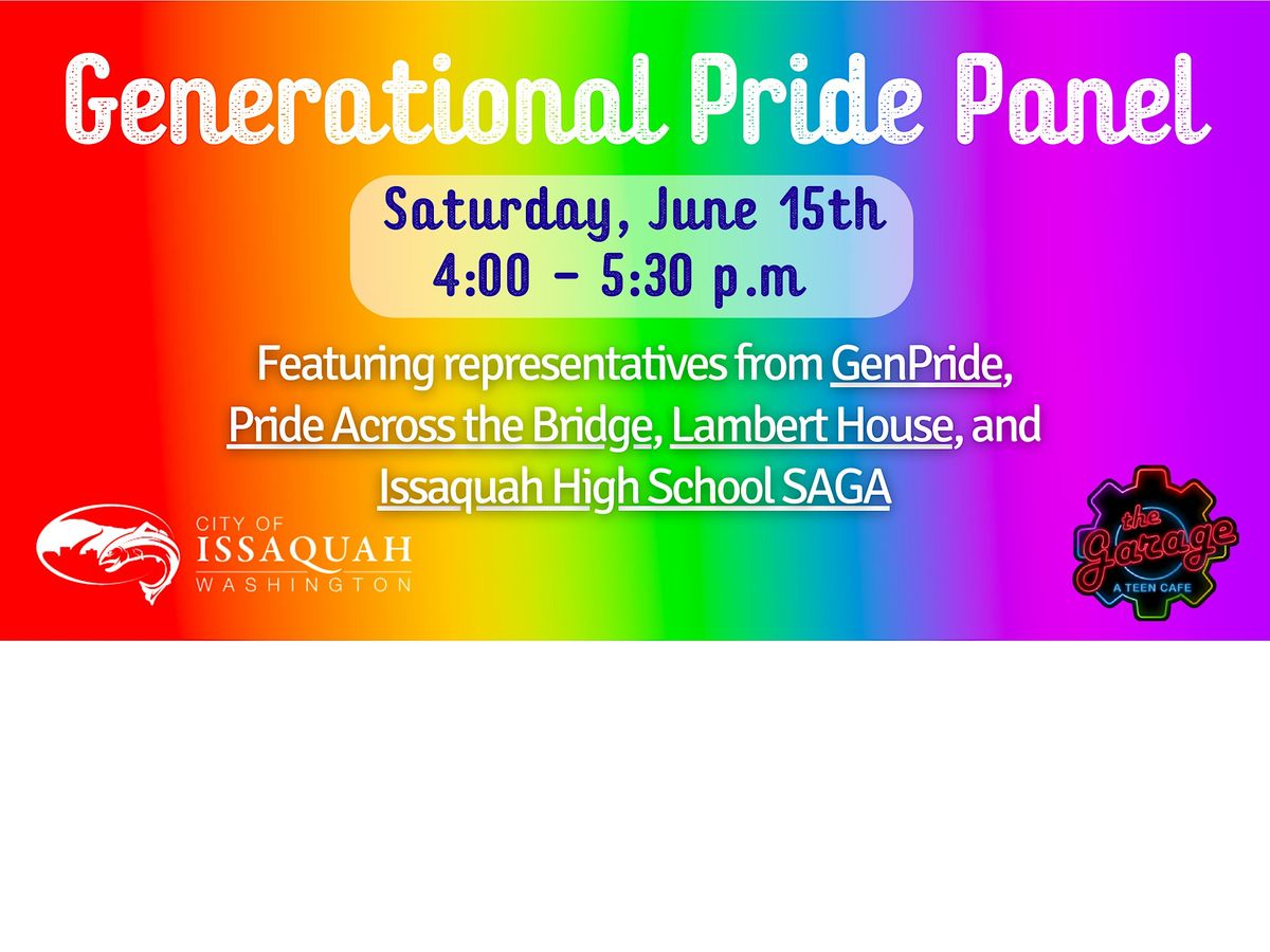 Generational Pride Panel