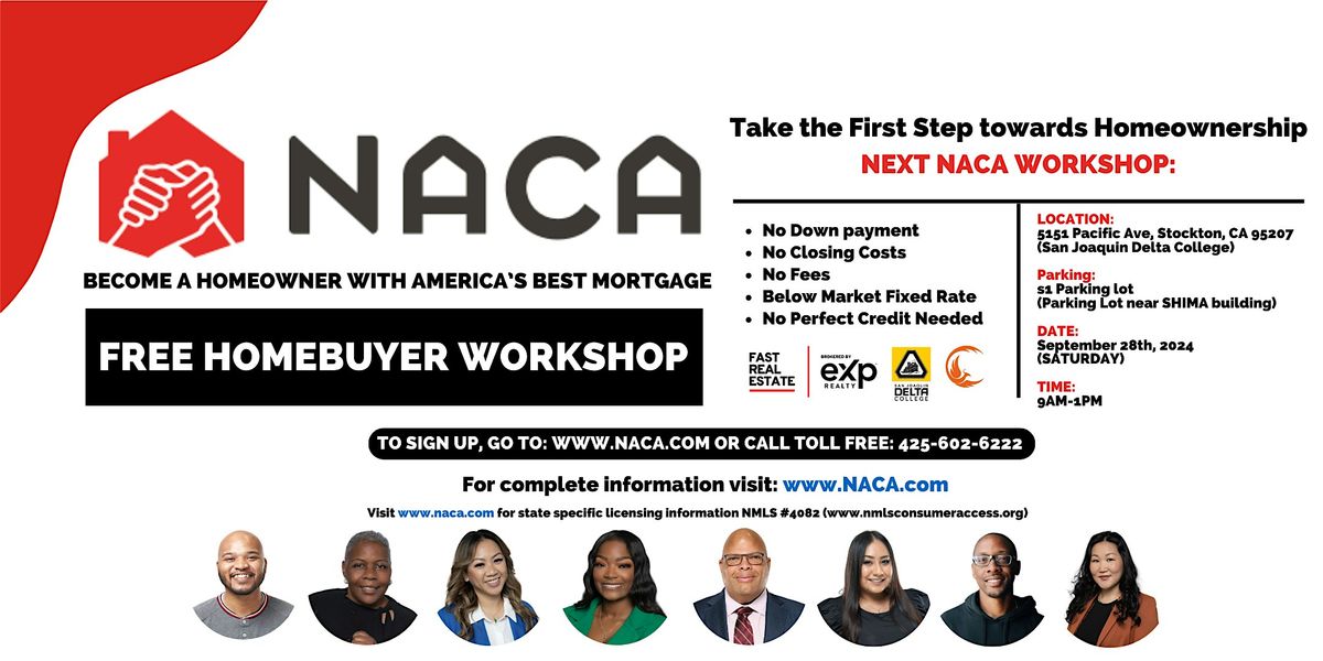 NACA Homebuyer Qualification Workshop September 28, 2024