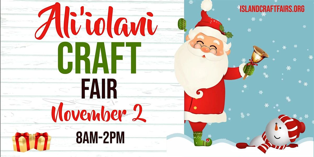 Ali'iolani Craft Fair