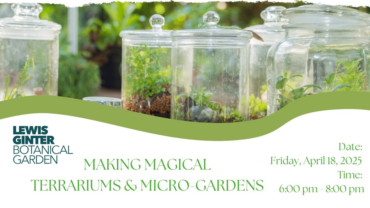 MAKING MAGICAL TERRARIUMS & MICRO-GARDENS