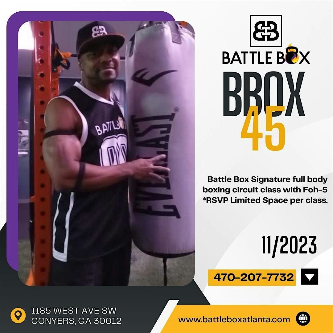 Battle Box Signature BBox45 Boxing Circuit Session