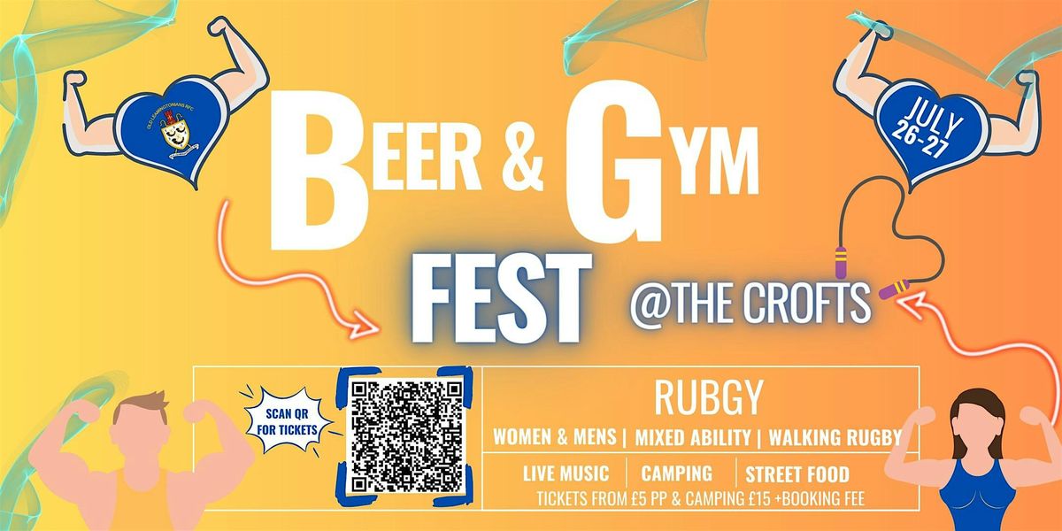 Rugby, Beer & Gym Festival