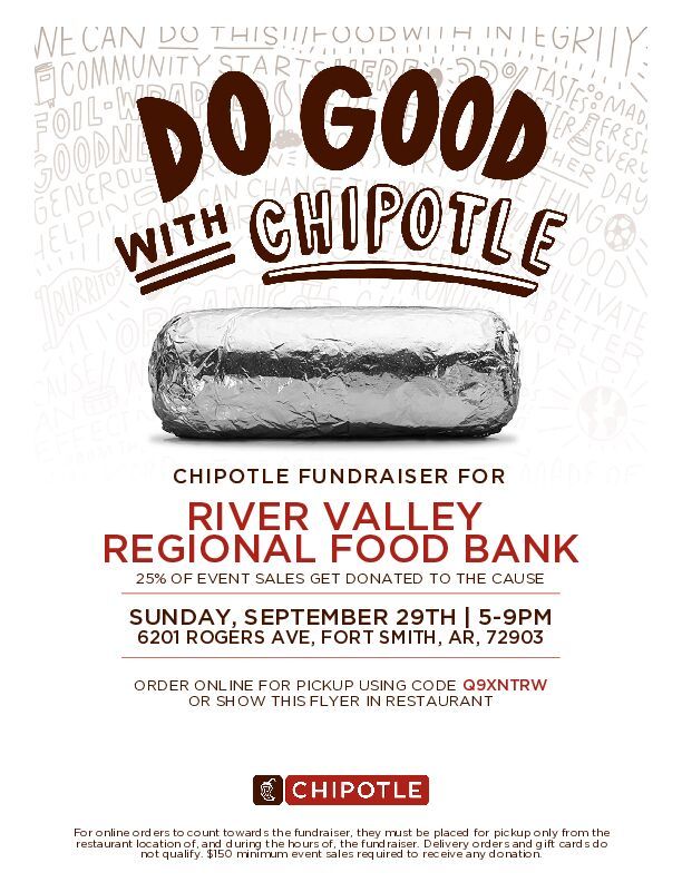 Dine to Donate Night at Chipotle