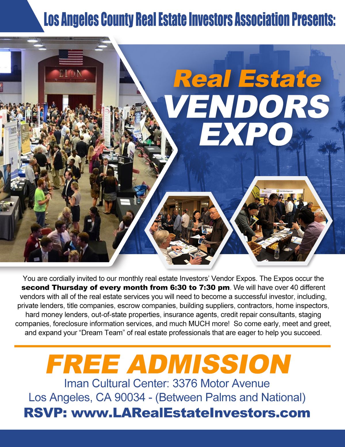 Real Estate vendors Expo Returns May 9th