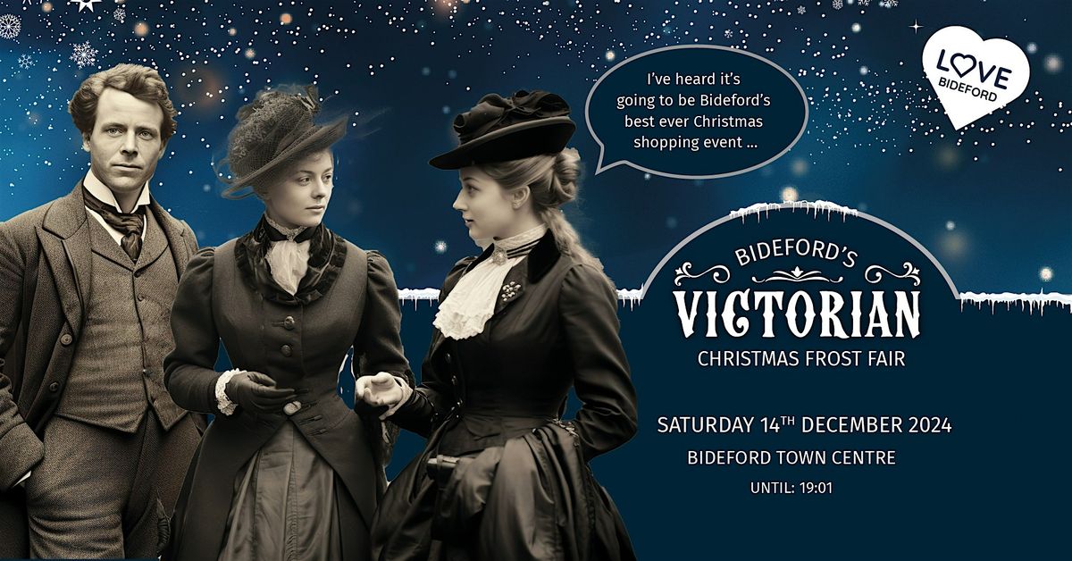 Bideford's Victorian Christmas Frost Fair 2024