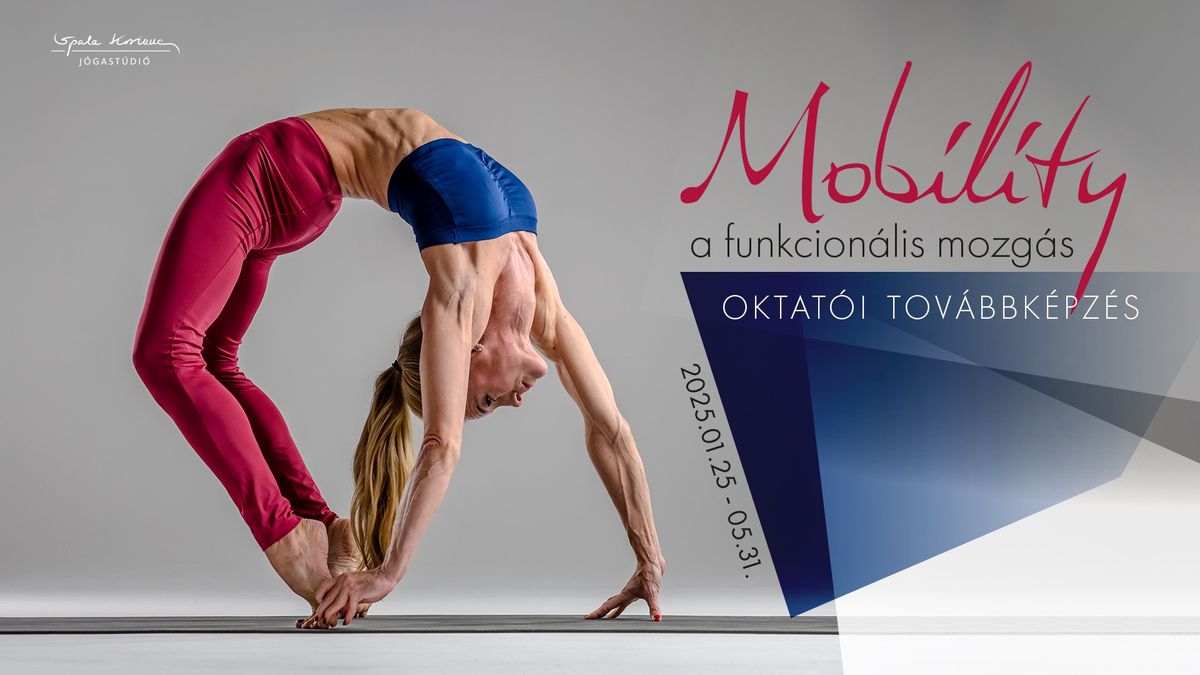 MOBILITY, a funkcion\u00e1lis mozg\u00e1s oktat\u00f3i tov\u00e1bbk\u00e9pz\u00e9s