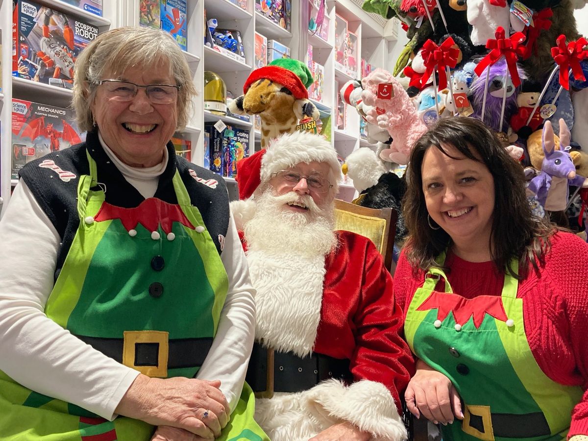 Santa visits Bloomsbury Lane