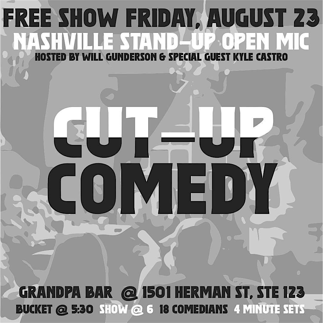 Cut-Up Comedy Open Mic