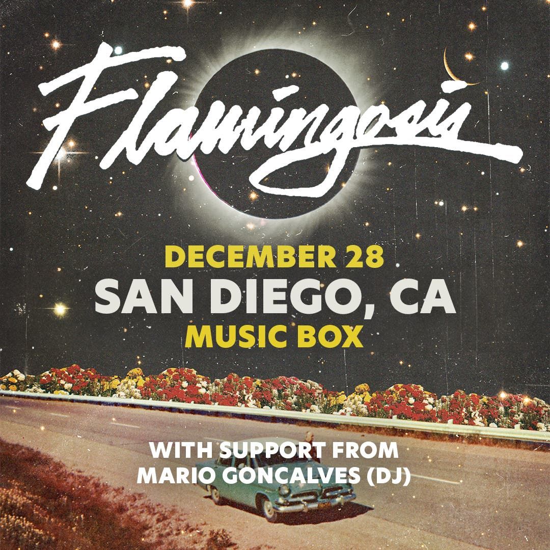 Flamingosis at Music Box San Diego