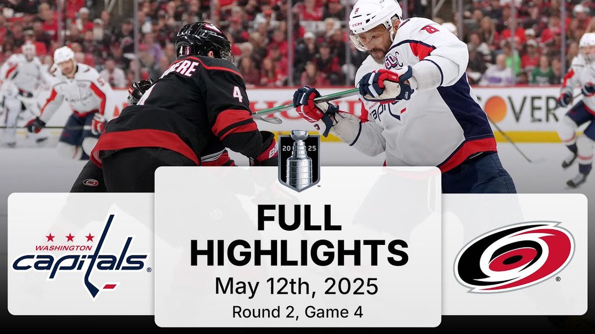 Washington Capitals vs. Carolina Hurricanes