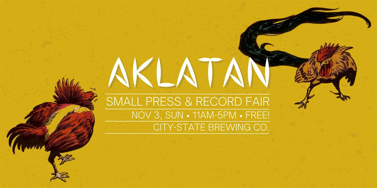 Aklatan Small Press & Record Fair