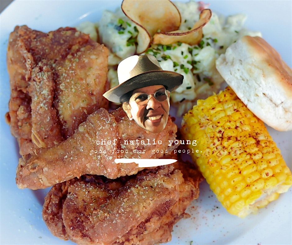 Chef Nat's Fried Chicken Dinner