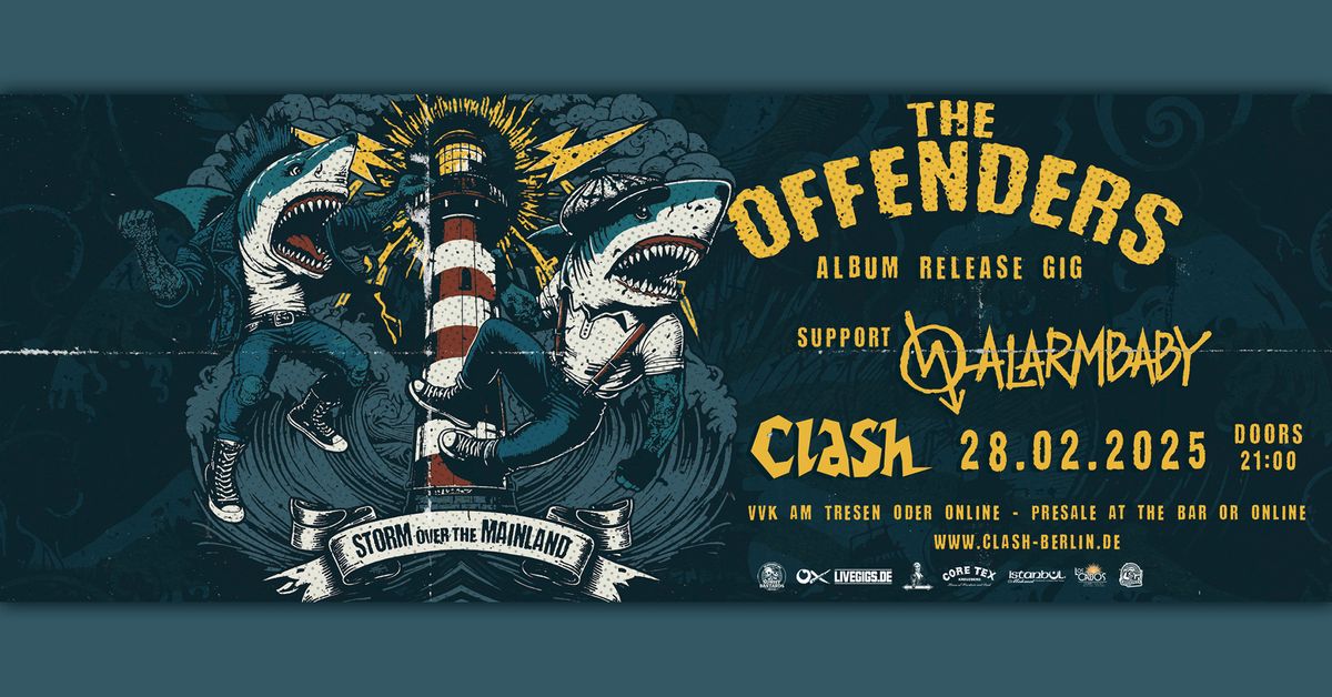 THE OFFENDERS (new album release gig) + ALARMBABY