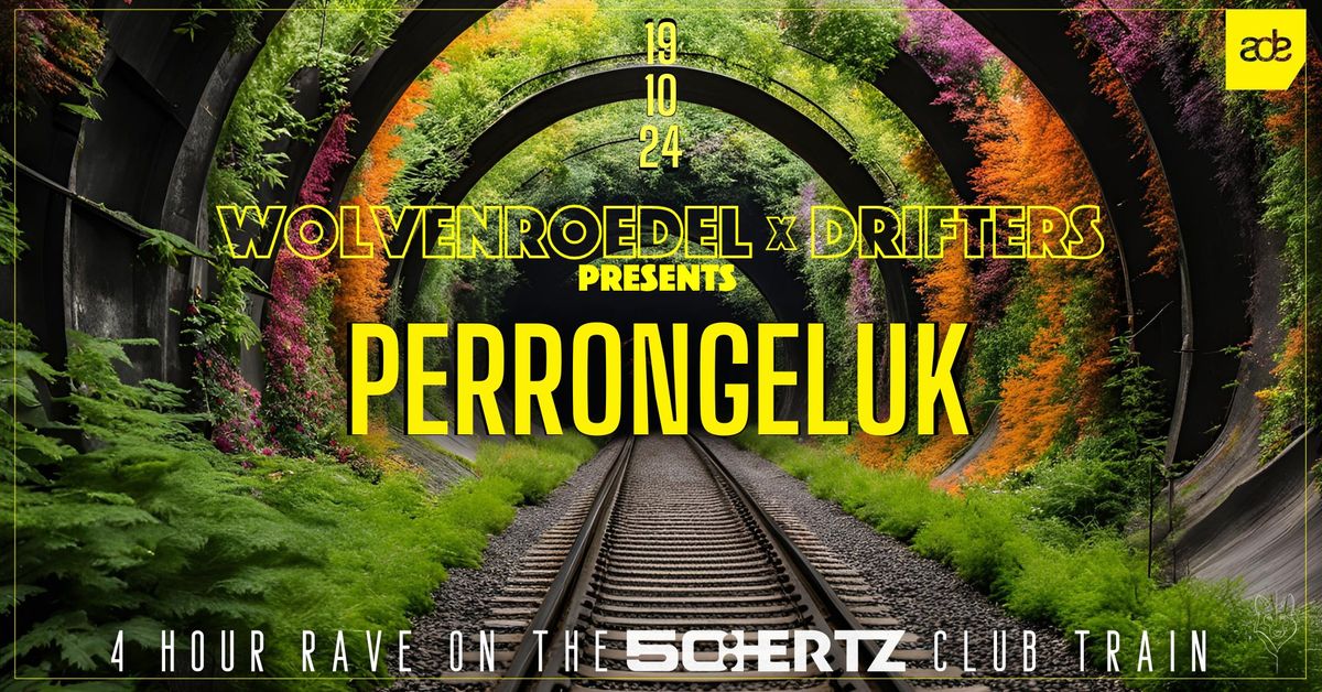 Wolvenroedel x Drifters Presents: Perrongeluk (4h train rave)