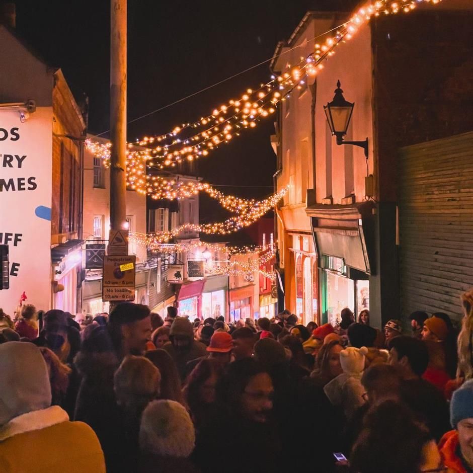 Creative Quarter Christmas Lights Switch-On 2024