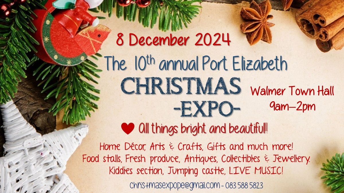 The 10th Annual Port Elizabeth Christmas Expo