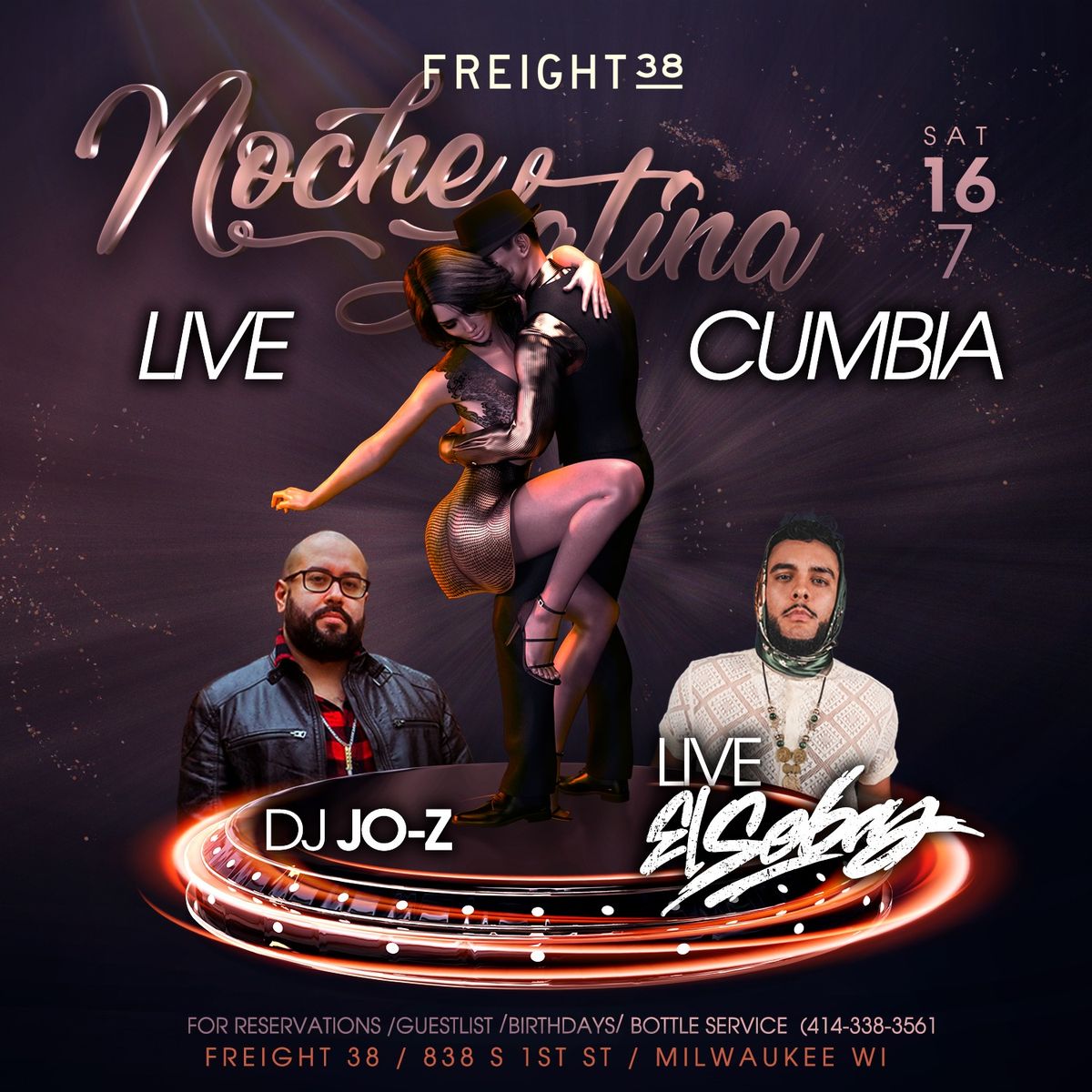 Noche Latina - LIVE CUMBIA 