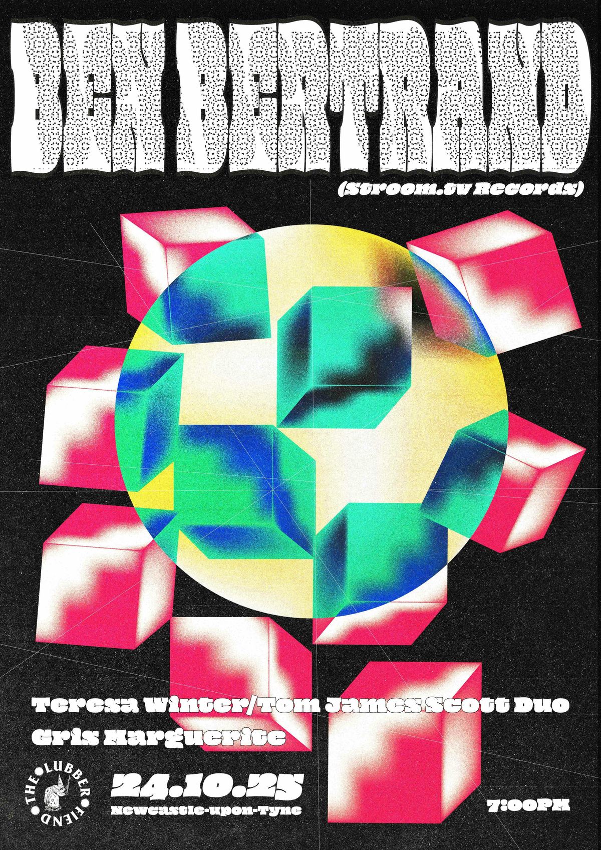 Ben Bertrand (Stroom.tv Records) w\/ Teresa Winter\/Tom James Scott Duo and Gris Marguerite