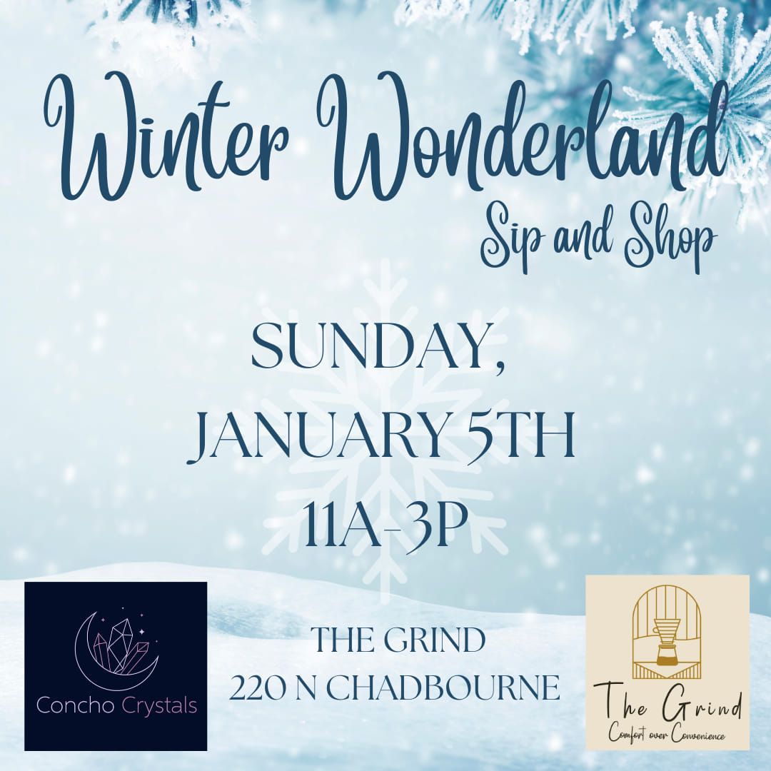 Winter Wonderland Sip & Shop