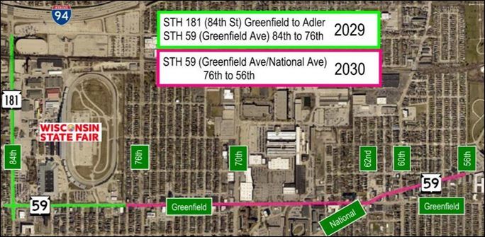 WisDOT Public Involvement Meeting - 84th Street, Greenfield Avenue and National Avenue