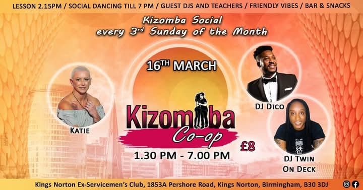 Kizomba Co-Op March Party Time