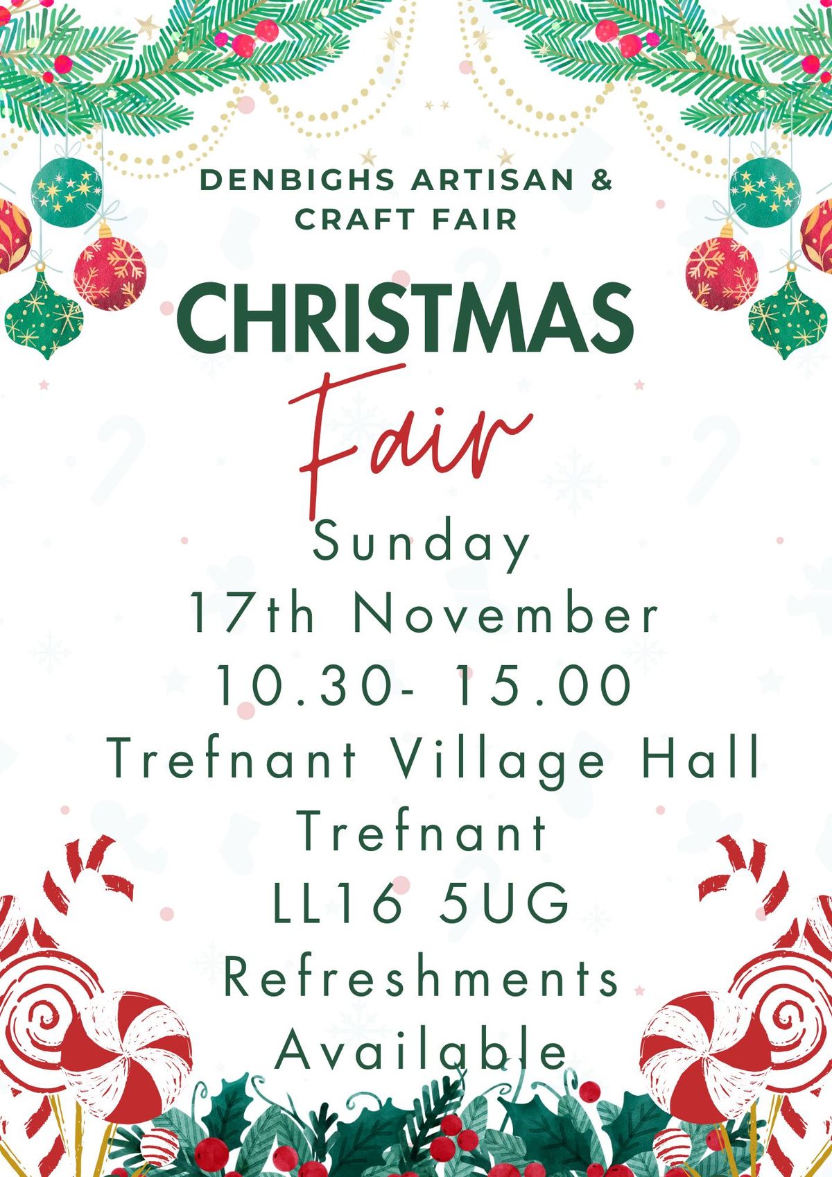 Trefnant Christmas fair