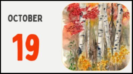 Watercolor Birch Tree Painting Class | Ages 9 to Adult