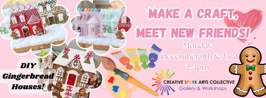 Make & Meet Monday's with Creative Spark Arts