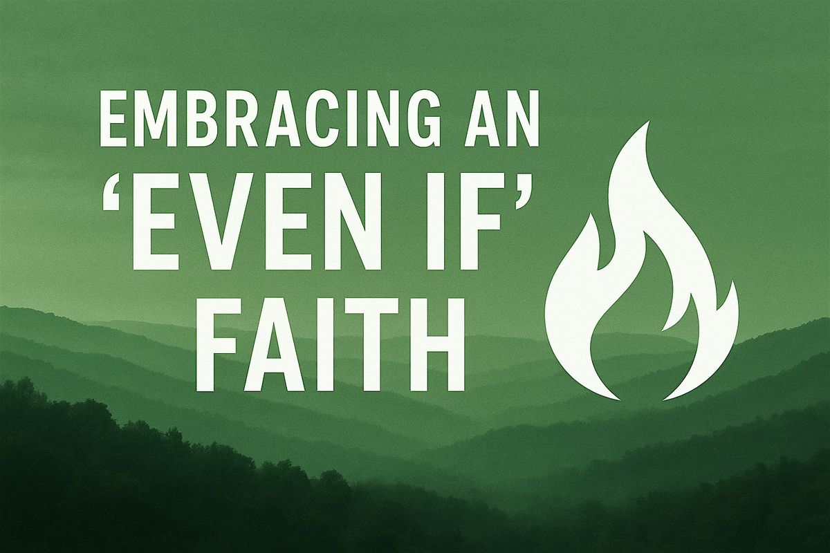 Embracing  "Even If" :  Cultivating a Faith that Stands in the Fire