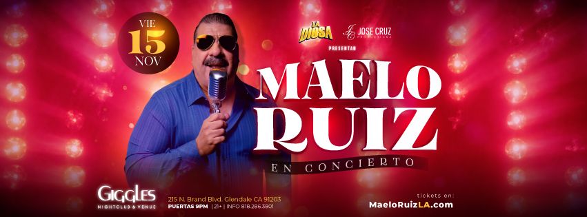 Maelo Ruiz en Los Angeles