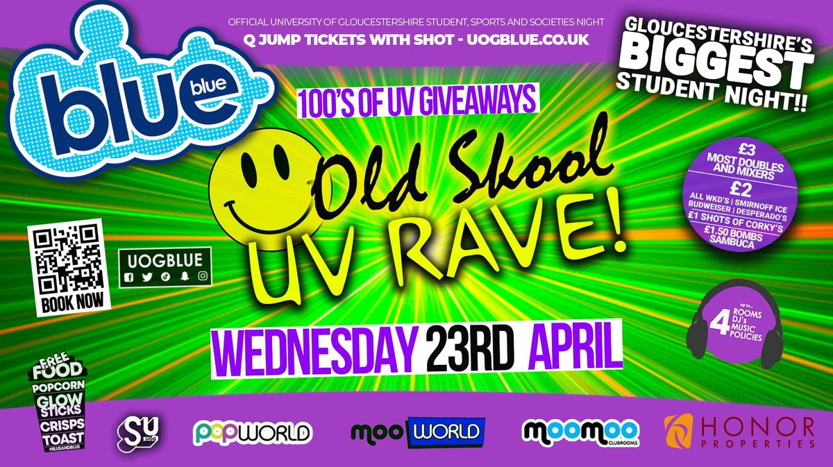 Blue and Blue Wednesdays | \ud83d\ude0a OLD SKOOL UV RAVE \ud83d\ude0a