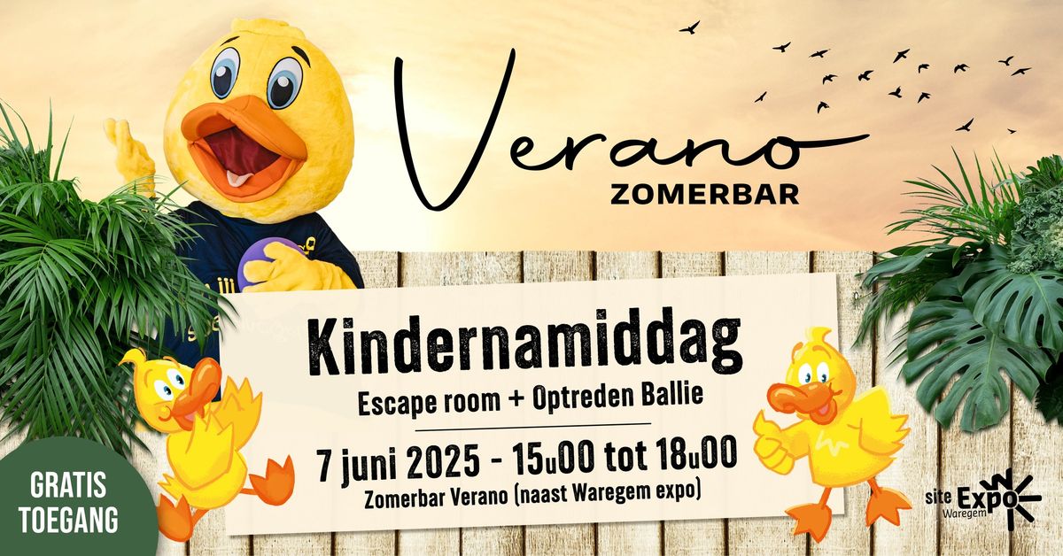 Kindernamiddag i.s.m. Little ball Village \u2013 GRATIS TOEGANG